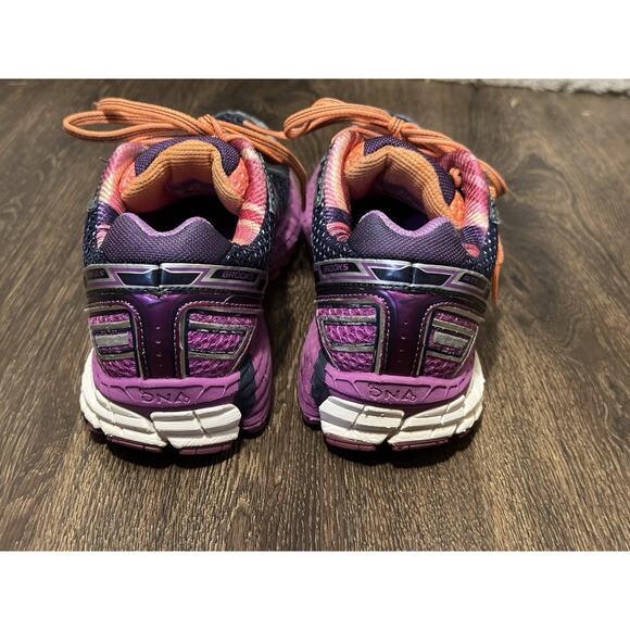 Brooks Adrenaline GTS 15 Womens Running Shoes Size 7.5 Blue Purple - 1201741D458 - Picture 4 of 10